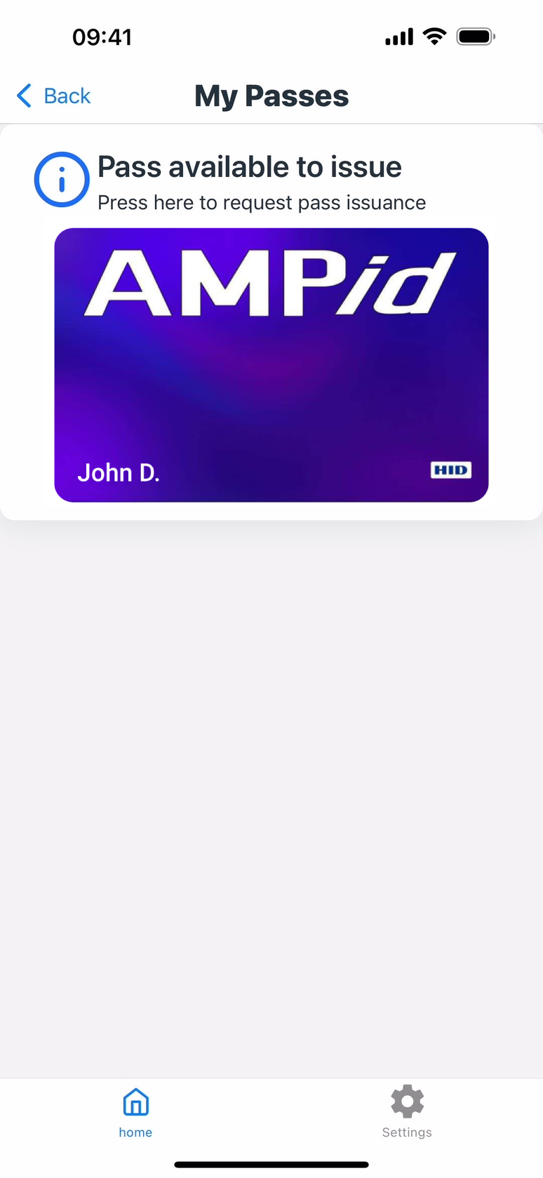 My Passes